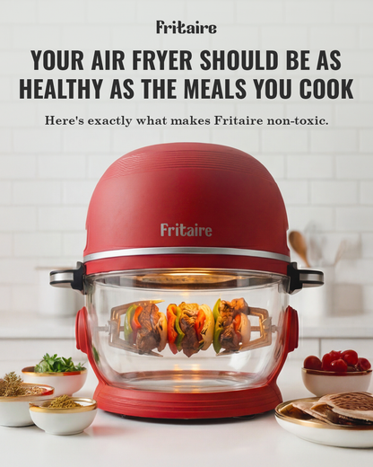 Air Fryer™ Self-Cleaning & Non-Toxic - Orange