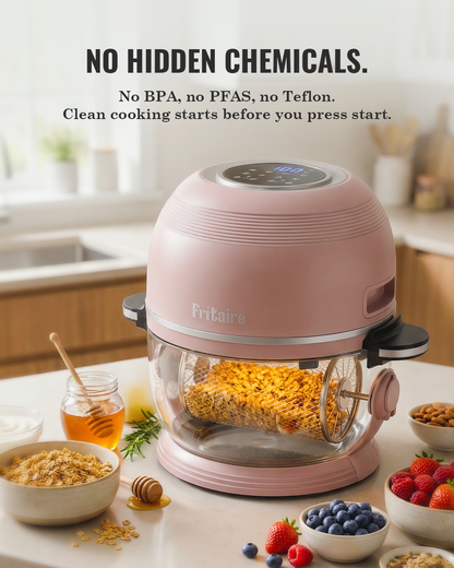 Air Fryer™ Self-Cleaning & Non-Toxic - Orange
