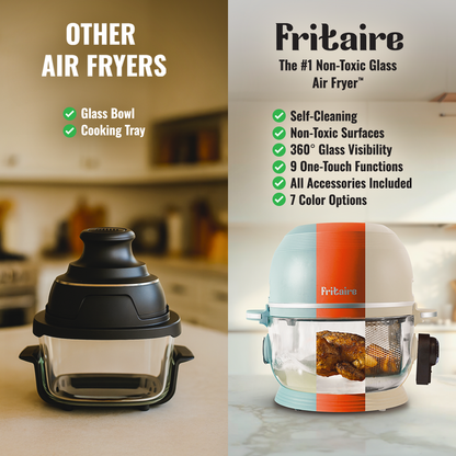 Air Fryer™ Self-Cleaning & Non-Toxic - Orange