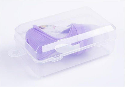 Infant Silicone Glass Feeding Bottle