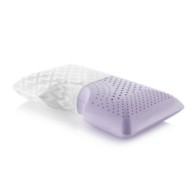 Pillow Designed to Cradle Your Head - Shoulder Zoned Dough & Lavender