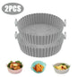 Air Fryer Silicone Basket Reusable Container