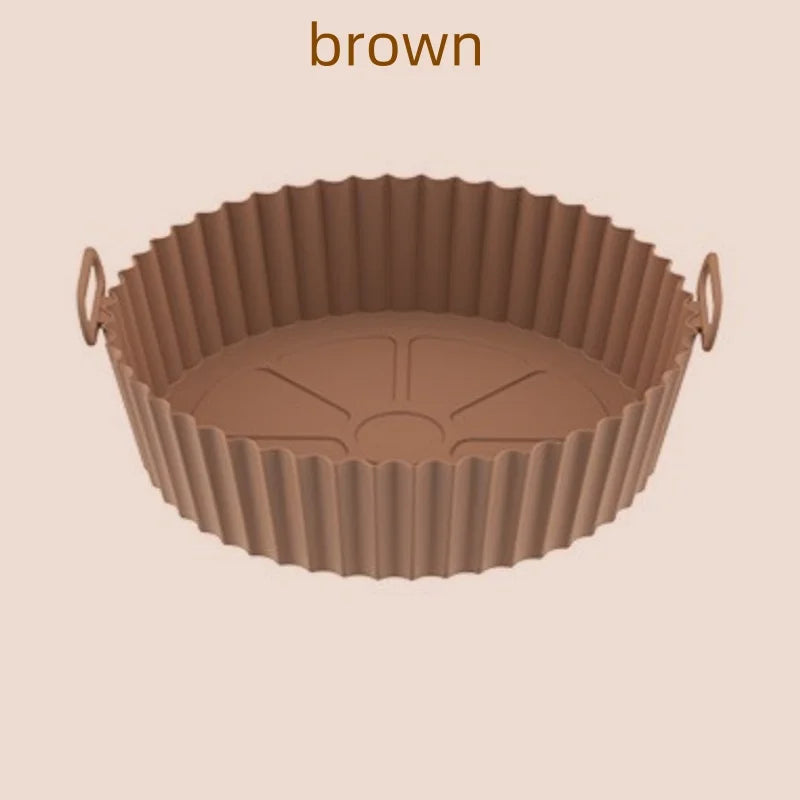 Air Fryer Silicone Basket Reusable Container