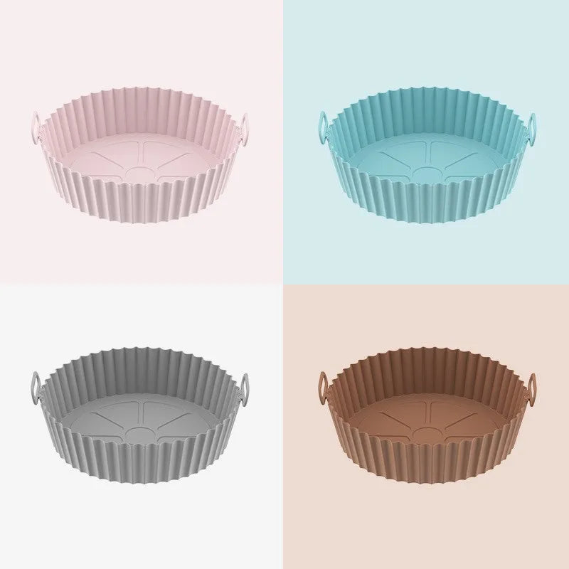Air Fryer Silicone Basket Reusable Container