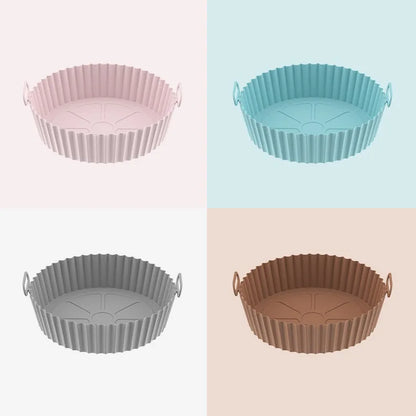 Air Fryer Silicone Basket Reusable Container