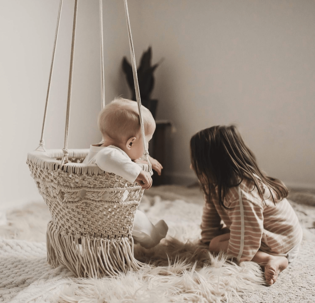 Macrame Swing for Baby