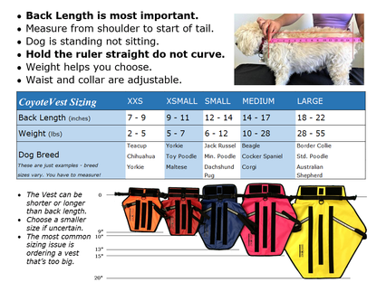 CoyoteVest - Protect Your Pup!