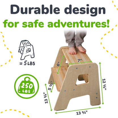 2-Step Stool for Toddlers