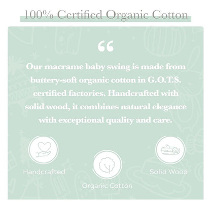 Macrame Swing for Baby