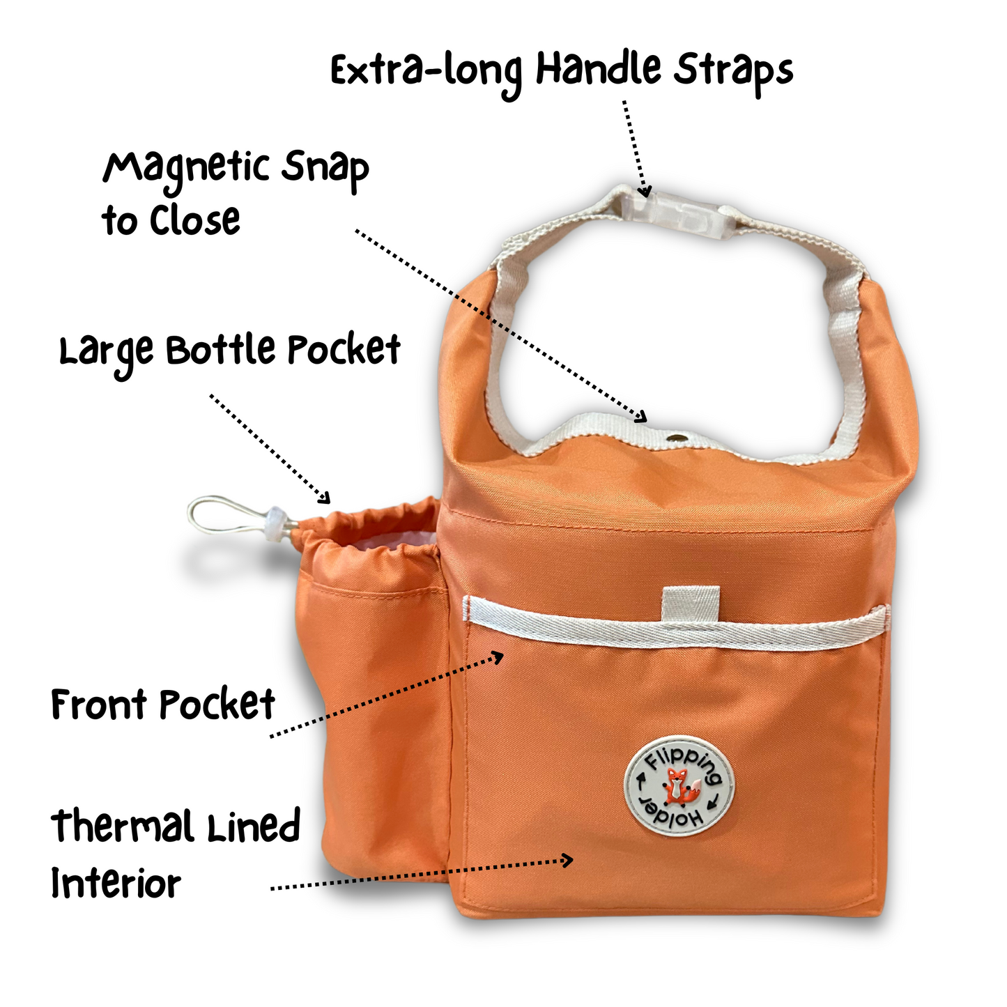 Thermal Tote with Bottle Pocket