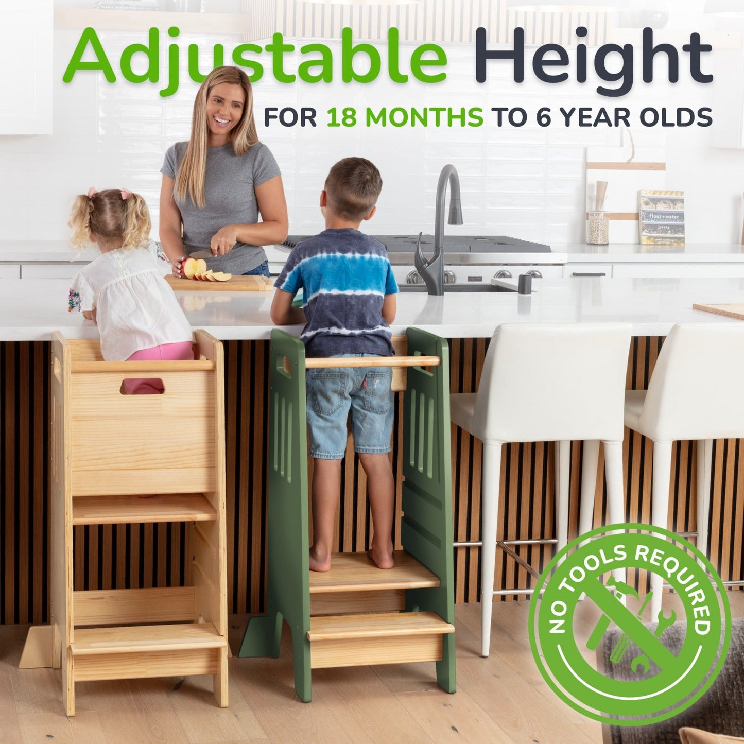 Standing Toddler Tower