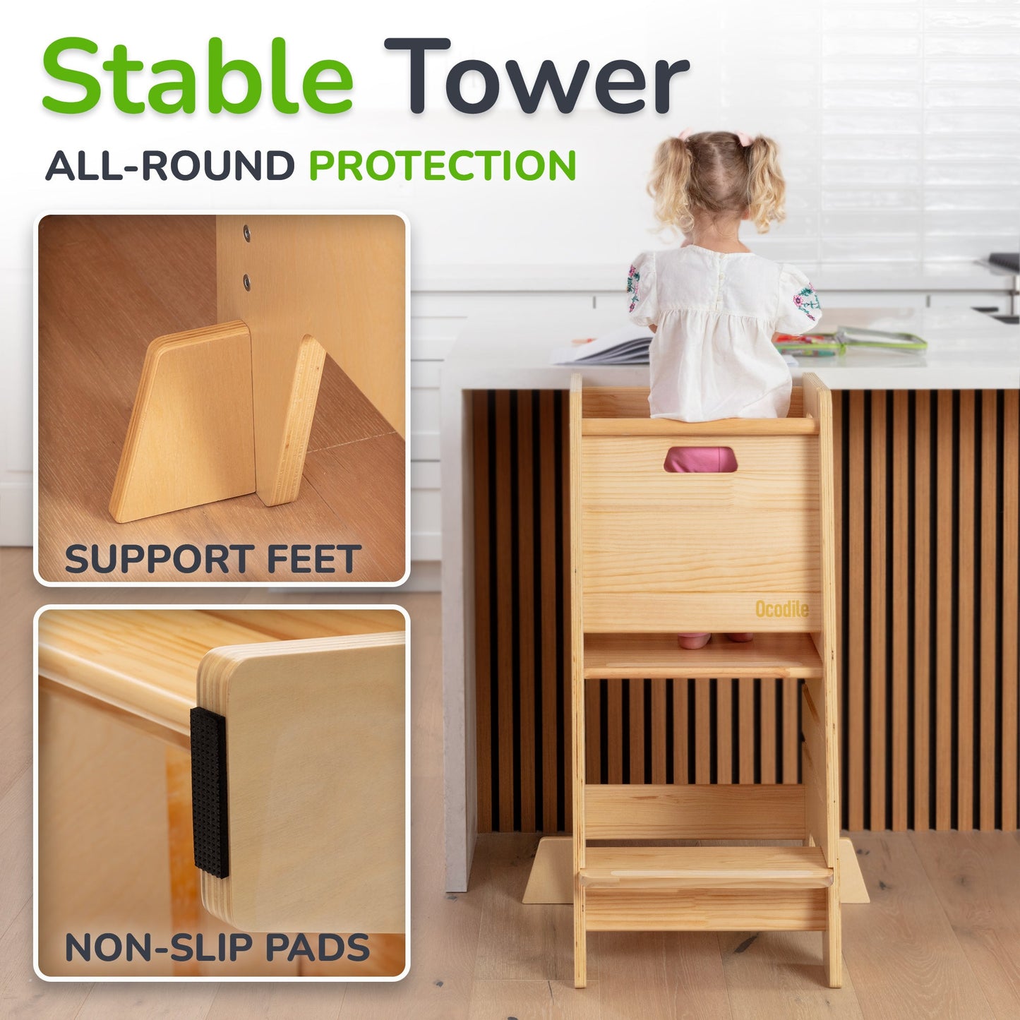 Standing Toddler Tower