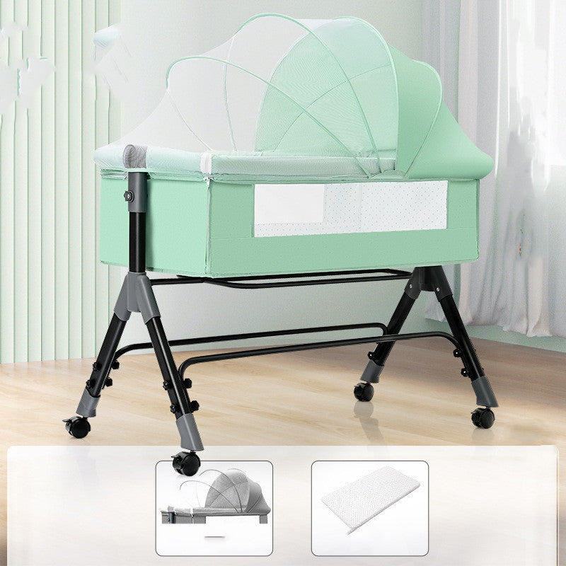 Portable Baby Crib with Canopy