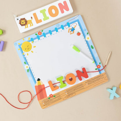 ABC Puzzle Set with Flashcards