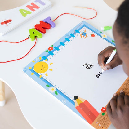 ABC Puzzle Set with Flashcards