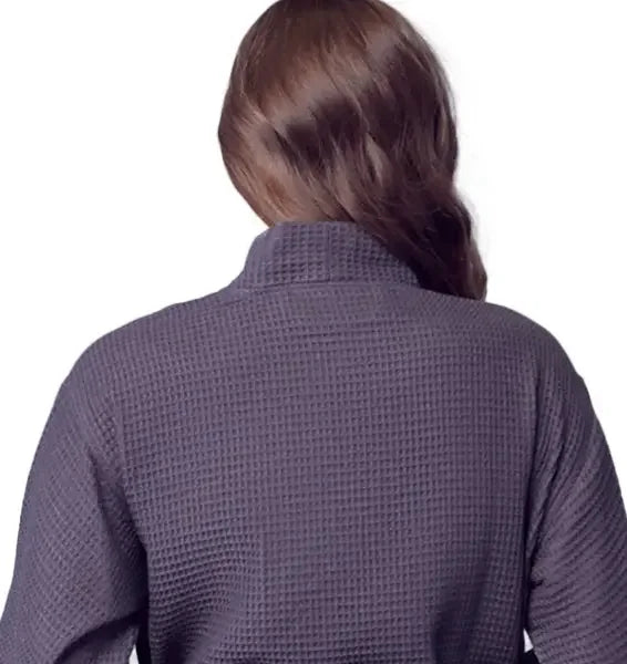 Women's Waffle Robe – Lightweight, Quick-Dry Spa Comfort