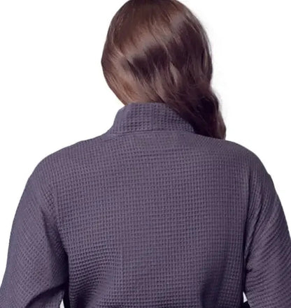 Women's Waffle Robe – Lightweight, Quick-Dry Spa Comfort