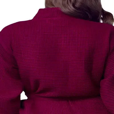 Women's Waffle Robe – Lightweight, Quick-Dry Spa Comfort