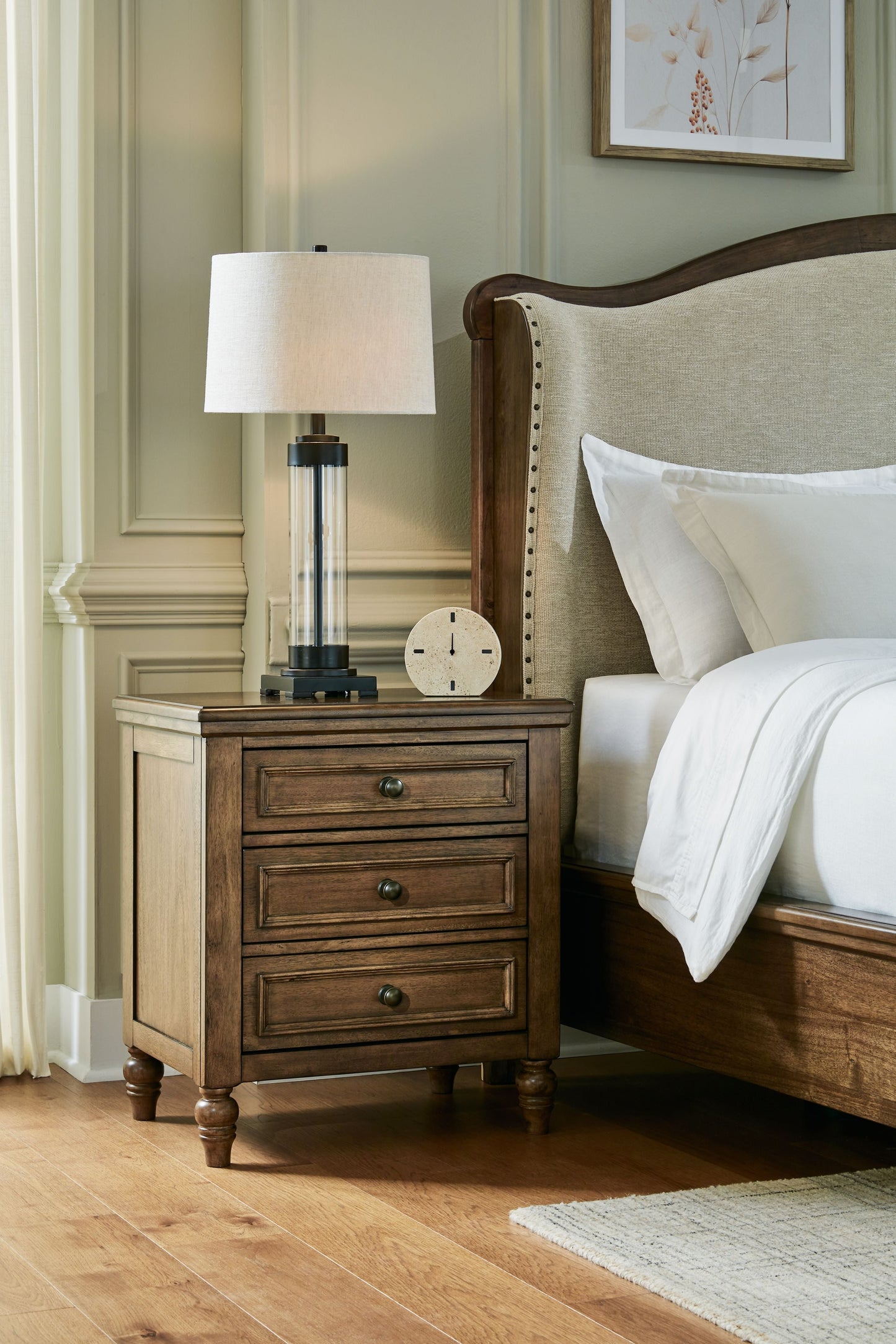 Three Drawer Night Stand/End Table