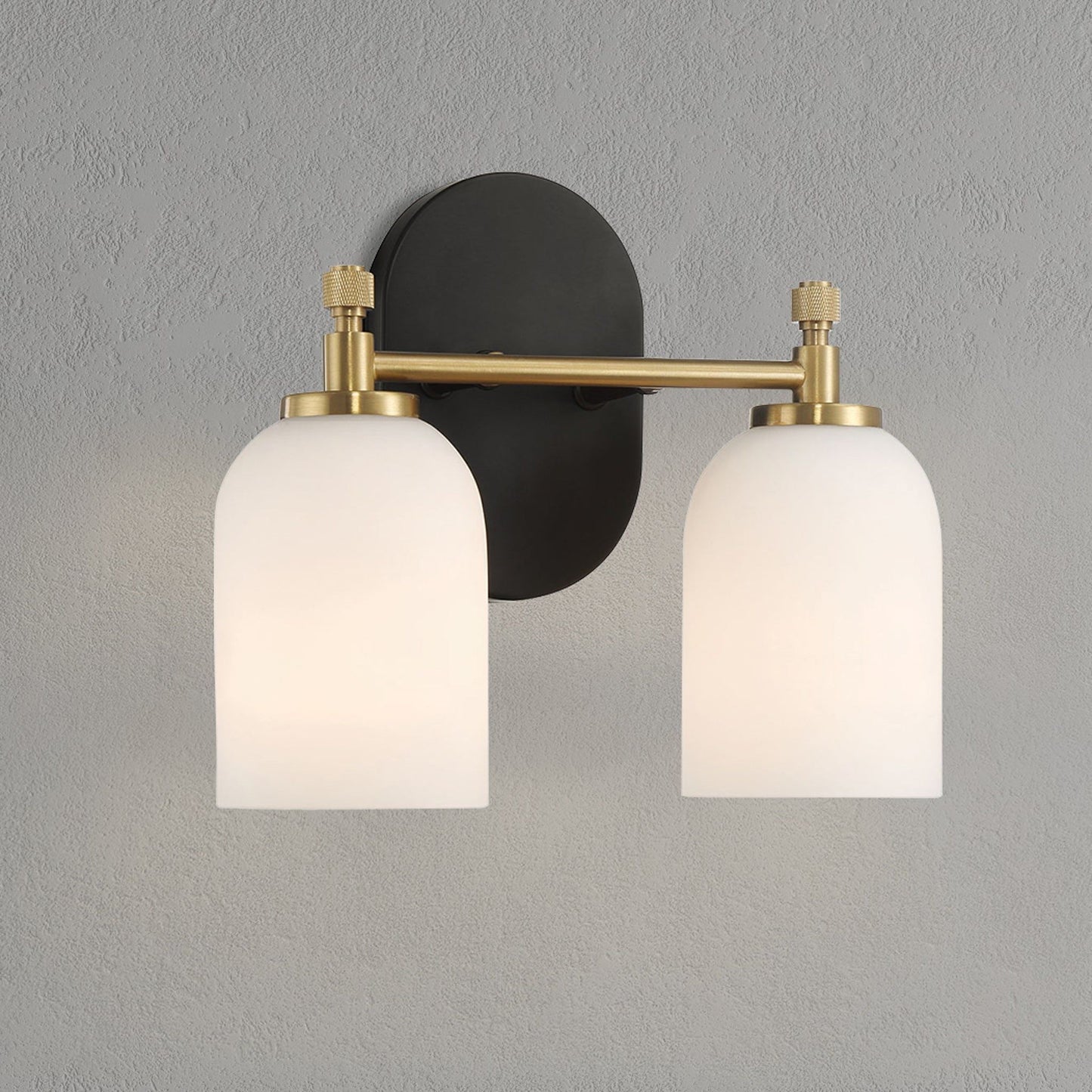 Three Lights Vanity Brush Bathroom Wall Light For Bathroom Over Mirror