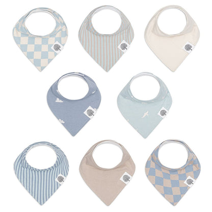 Bandana Bib Set (8 pack)