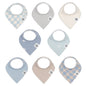 Bandana Bib Set (8 pack)