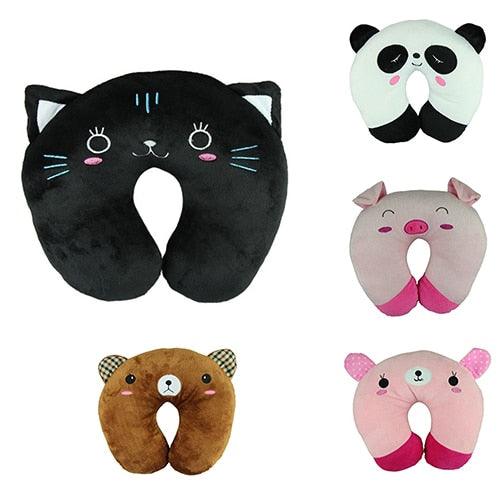 Toddler Neck Pillow - Cute Cartoon Animals