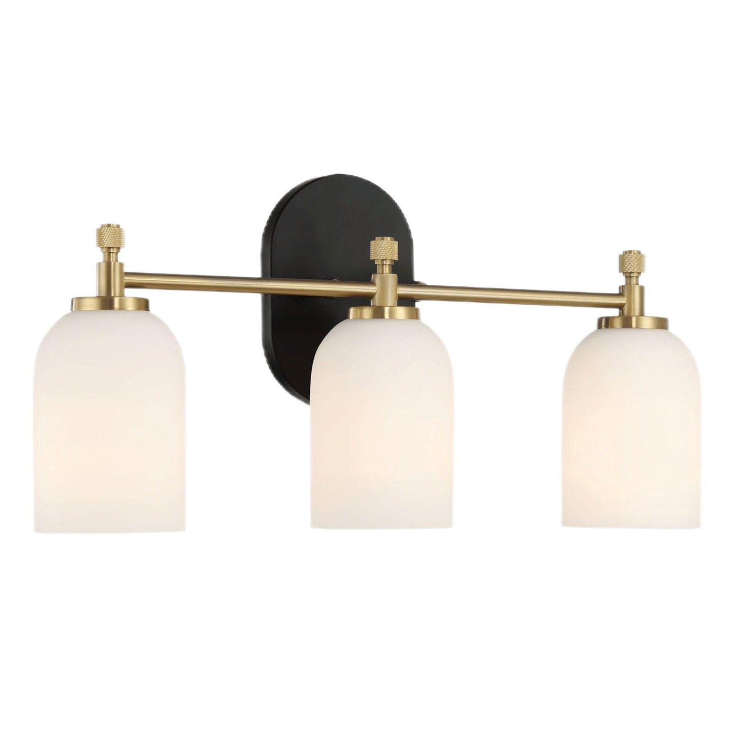 Three Lights Vanity Brush Bathroom Wall Light For Bathroom Over Mirror