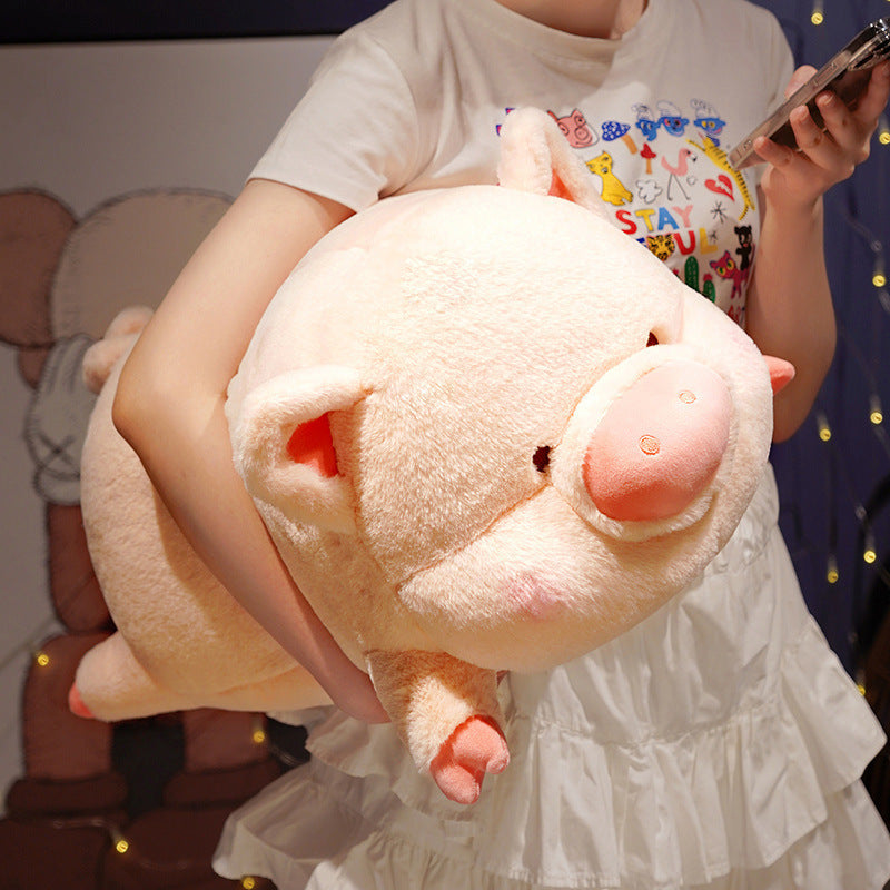 Cute Pig Throw Pillow