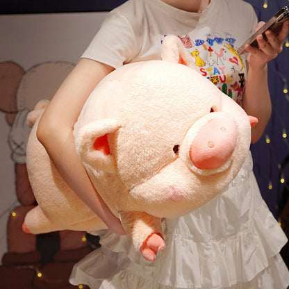 Cute Pig Throw Pillow