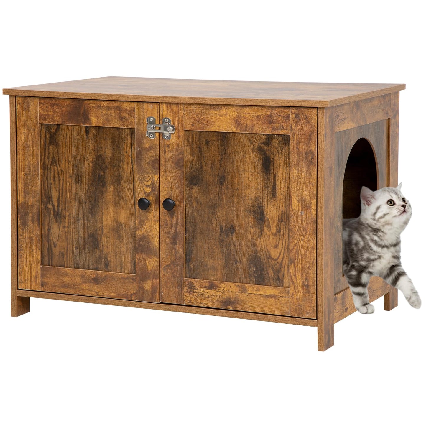 Cat Litter Box Hidden Enclosure