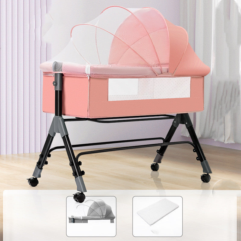 Portable Baby Crib with Canopy