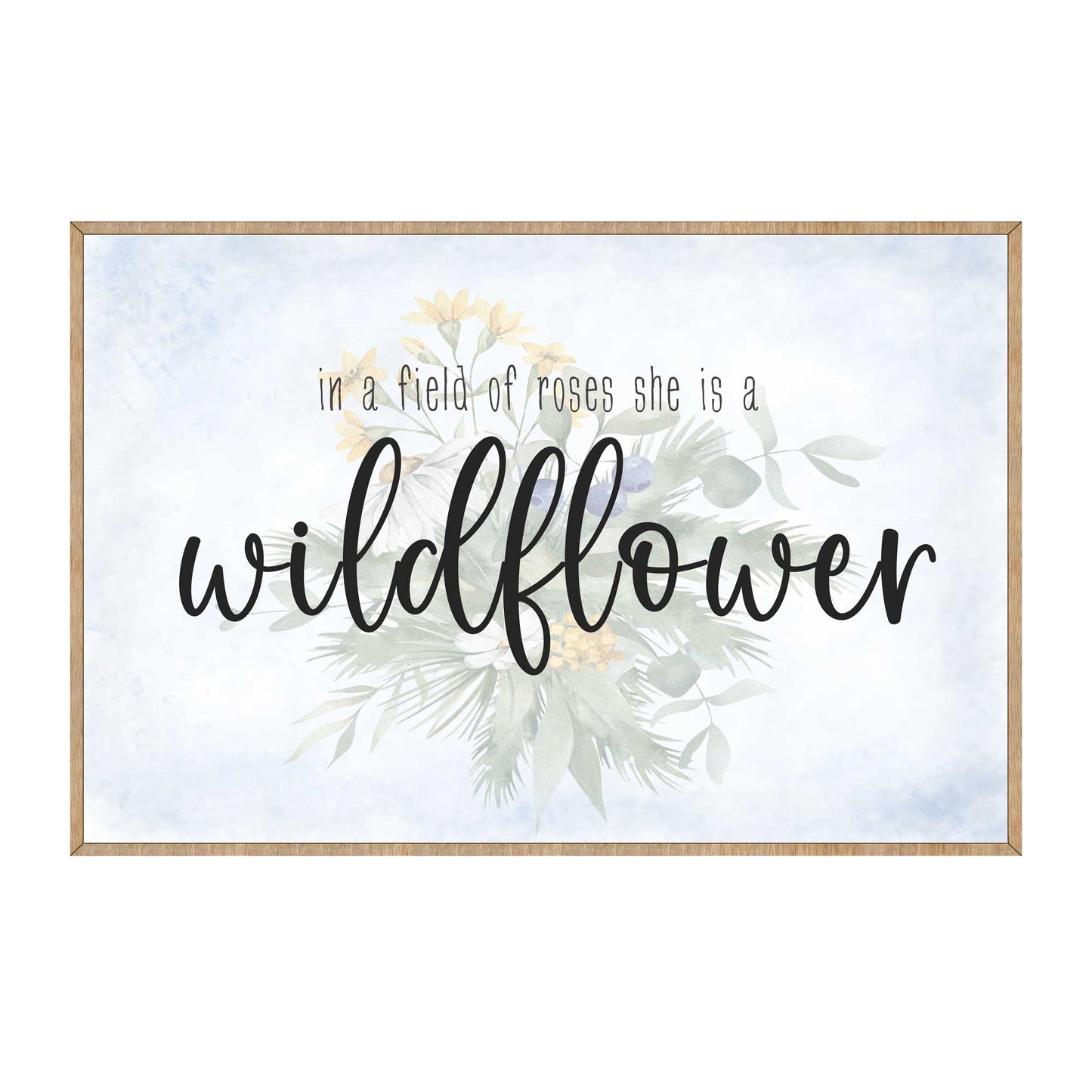 In a Field of Roses She Is a Wildflower