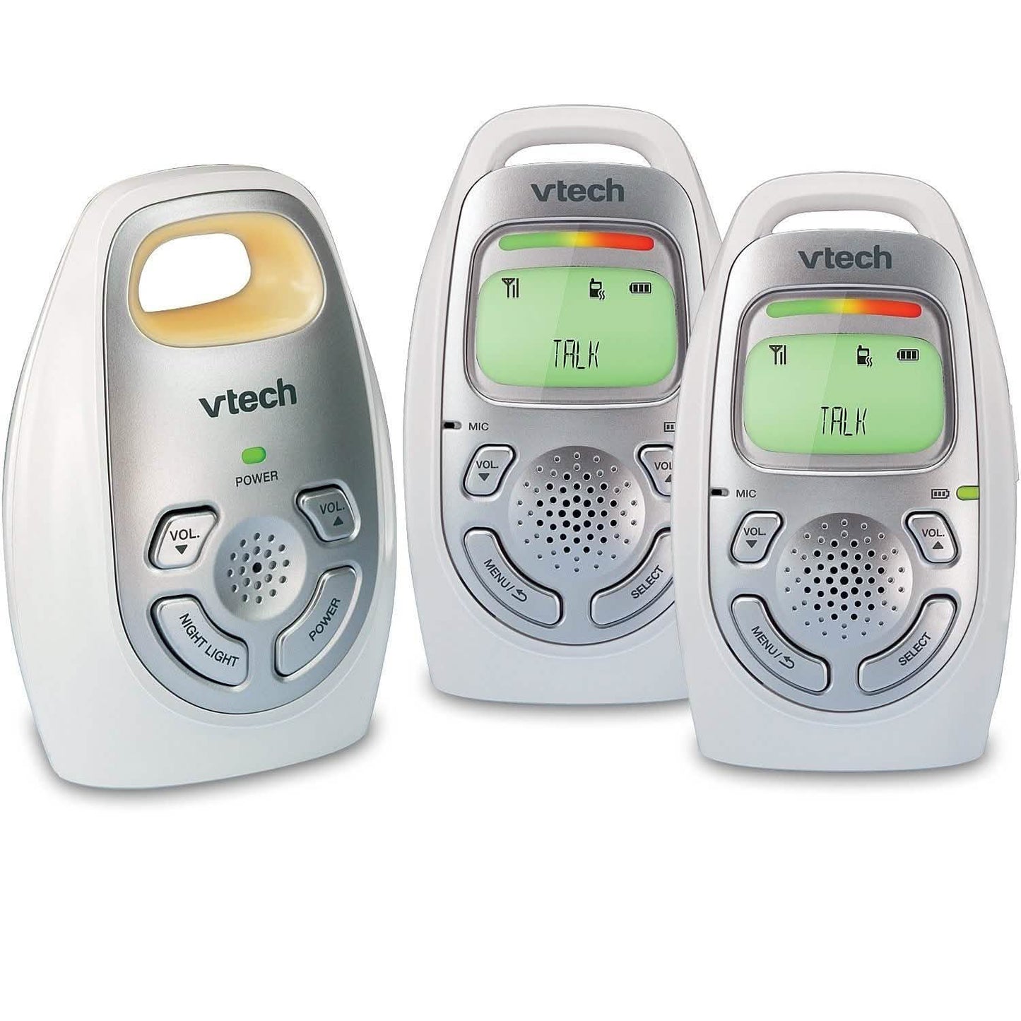 Digital Audio Baby Monitor with 2 Parent Units