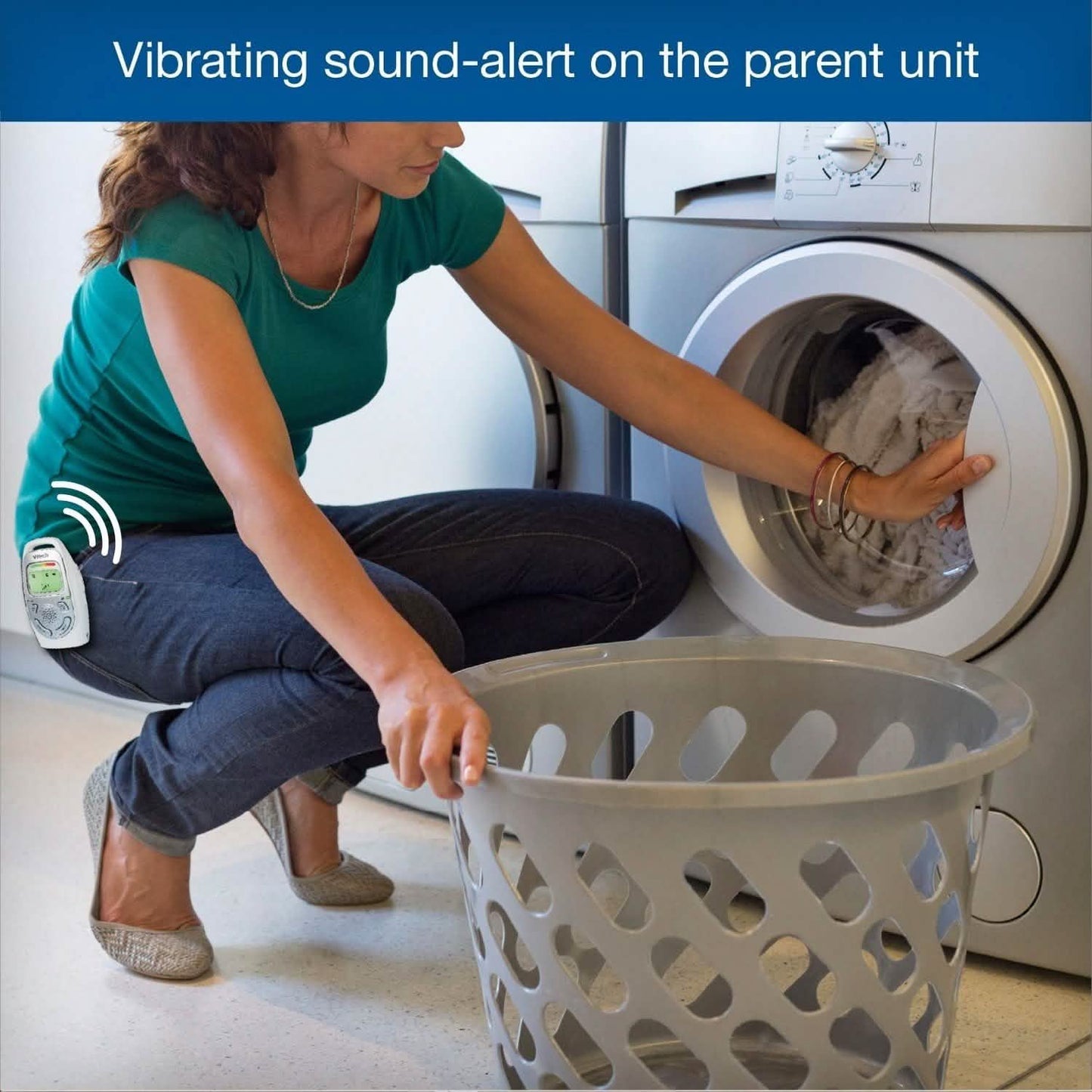 Digital Audio Baby Monitor with 2 Parent Units