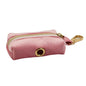 Pink Velvet Dog Harness Set