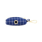 Plaid Dark Blue Dog Harness Set