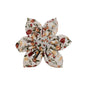 Soft Ivory Blossom Floral Dog Harness Set