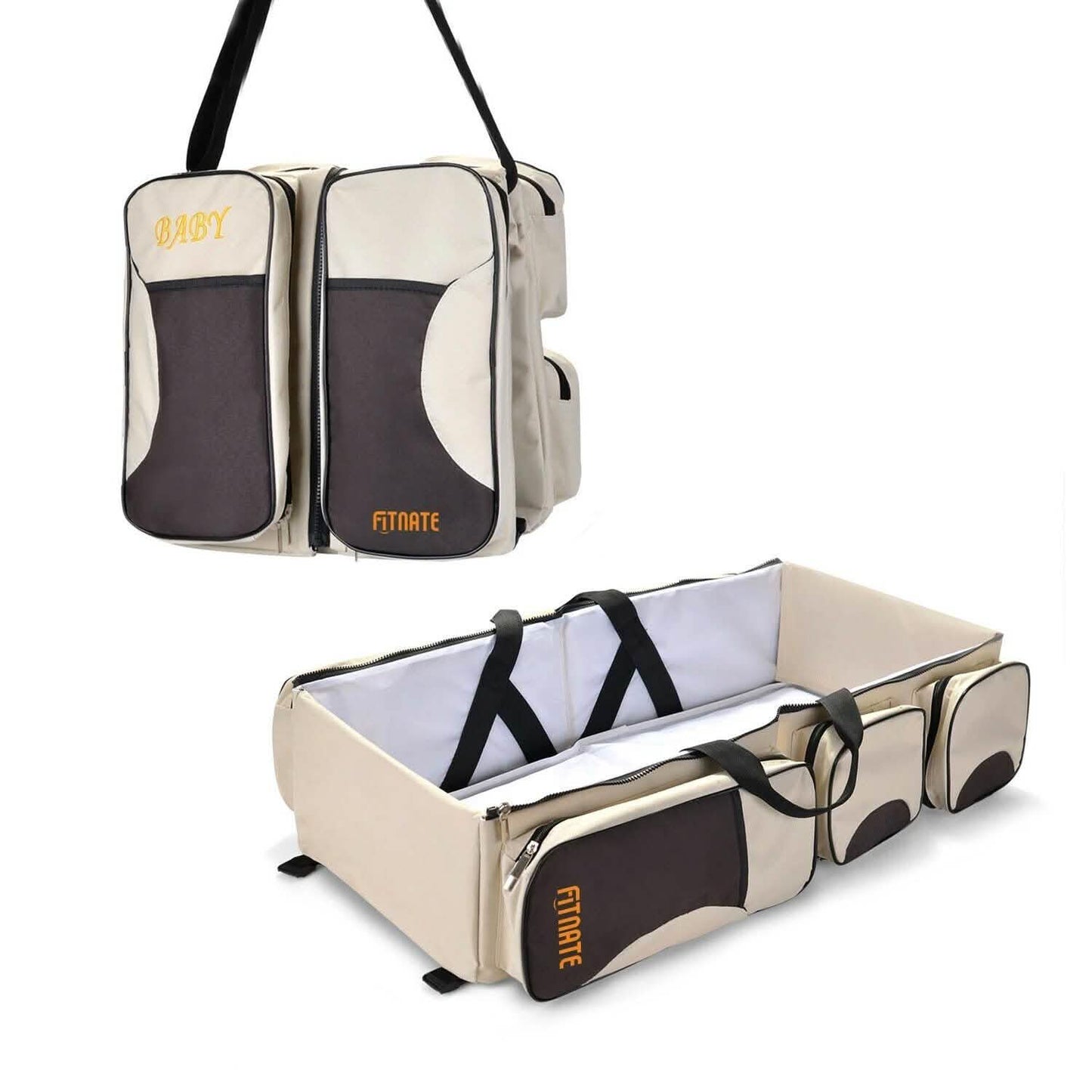 3-in-1 Tote Bag Baby Bed Changing Station