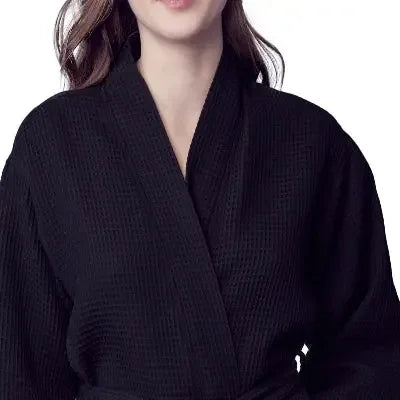 Women's Waffle Robe – Lightweight, Quick-Dry Spa Comfort