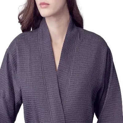 Women's Waffle Robe – Lightweight, Quick-Dry Spa Comfort