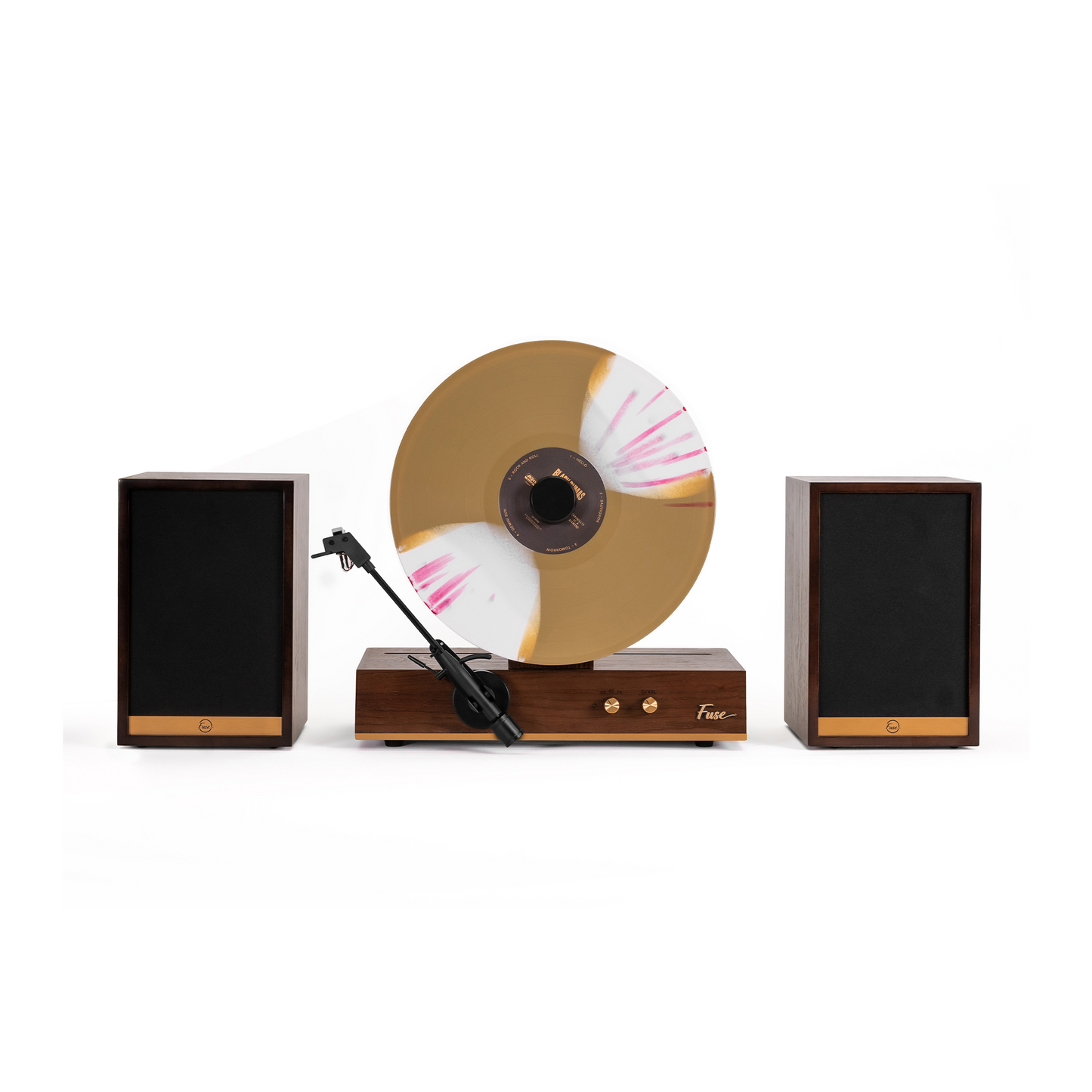 Vertical Vinyl Record Player