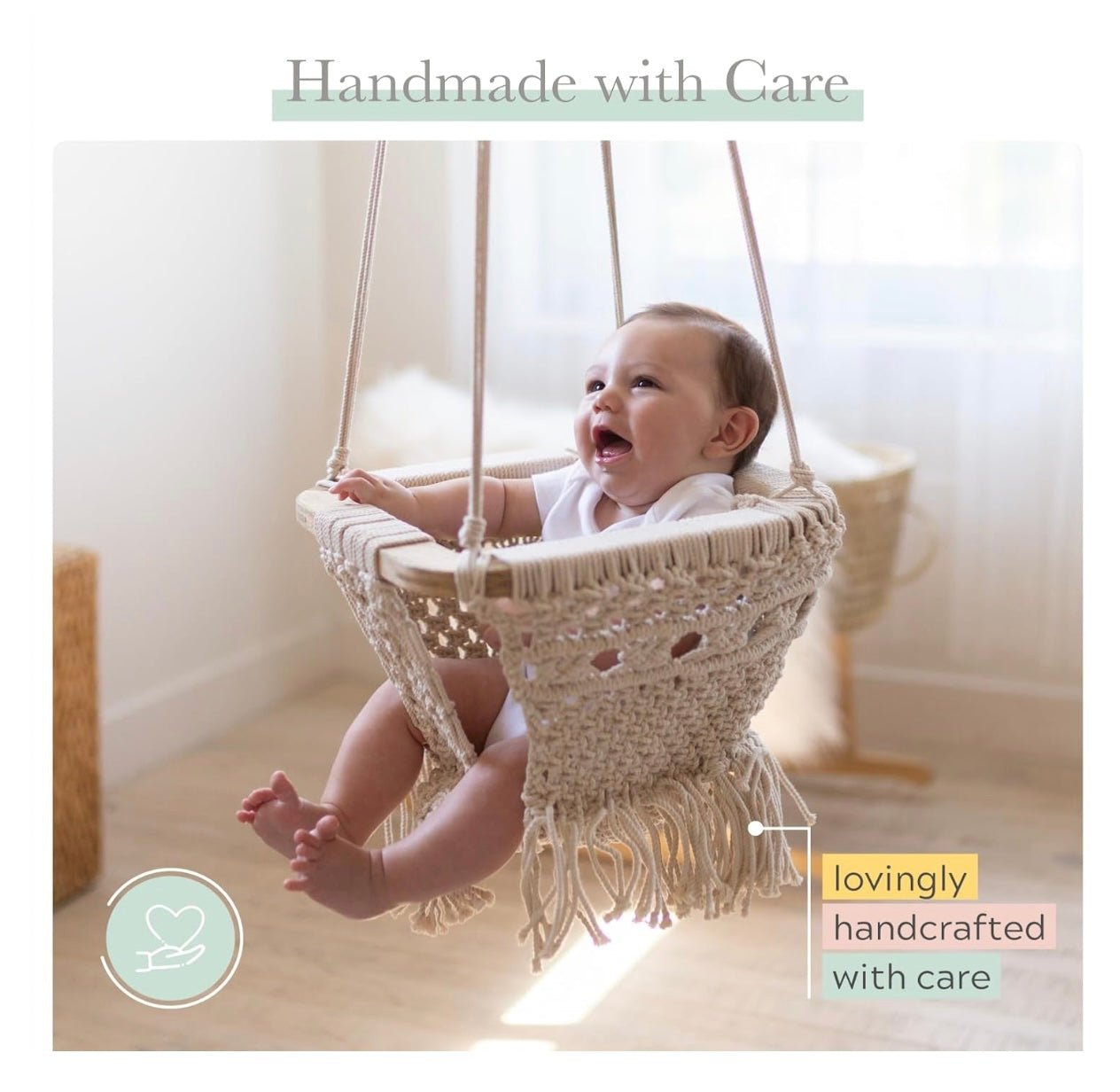 Macrame Swing for Baby