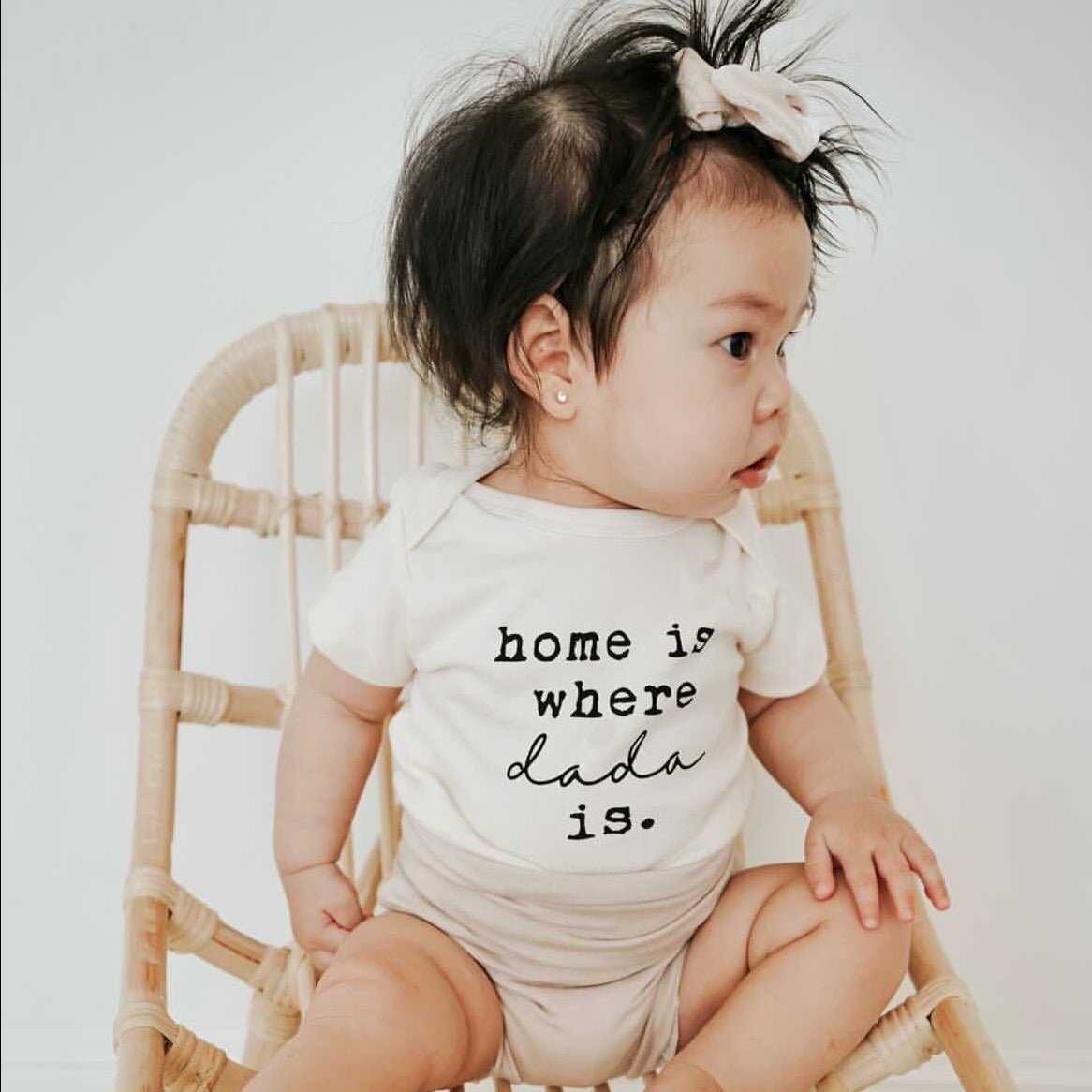 Baby's Onesie "Home is Where Dada is"