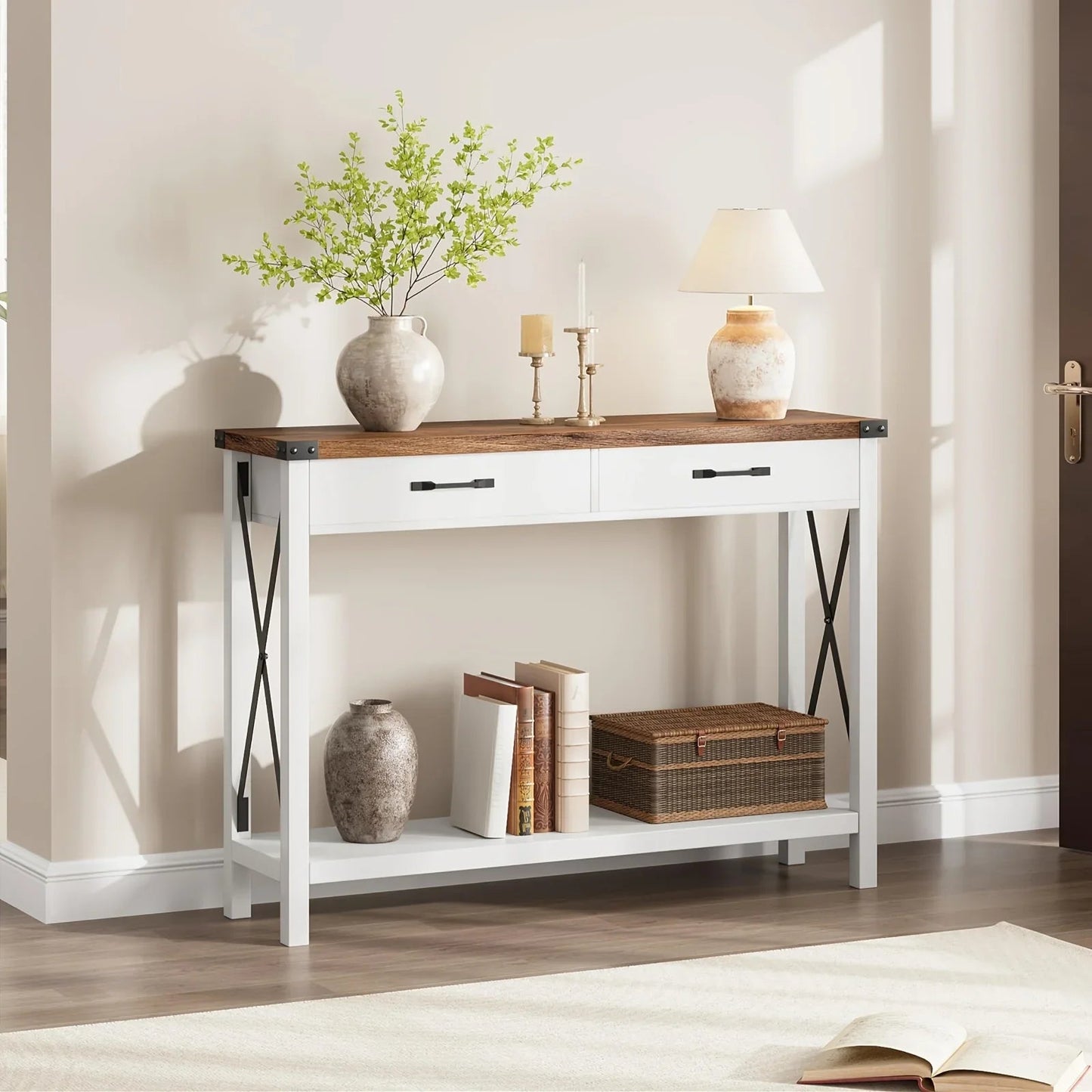 Industrial Farmhouse Table