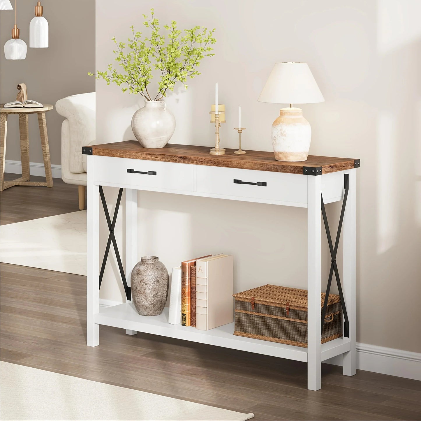 Industrial Farmhouse Table