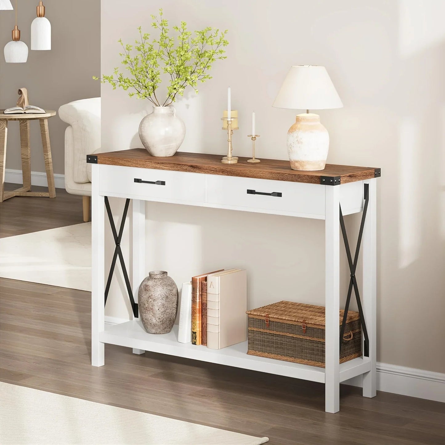 Industrial Farmhouse Table