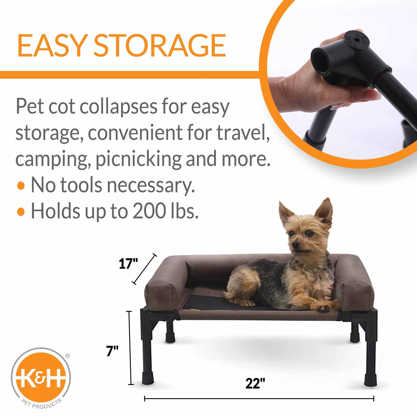 Elevated Pet Bed