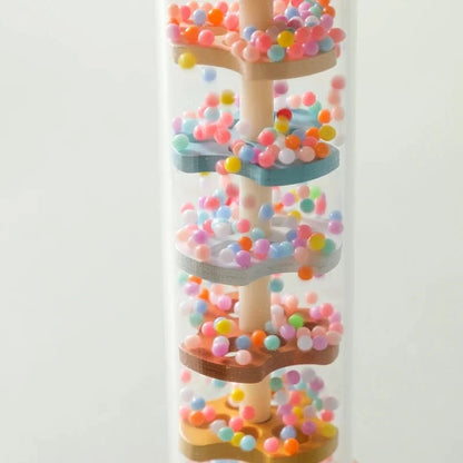 Colorful Wooden Rain Stick Rattle