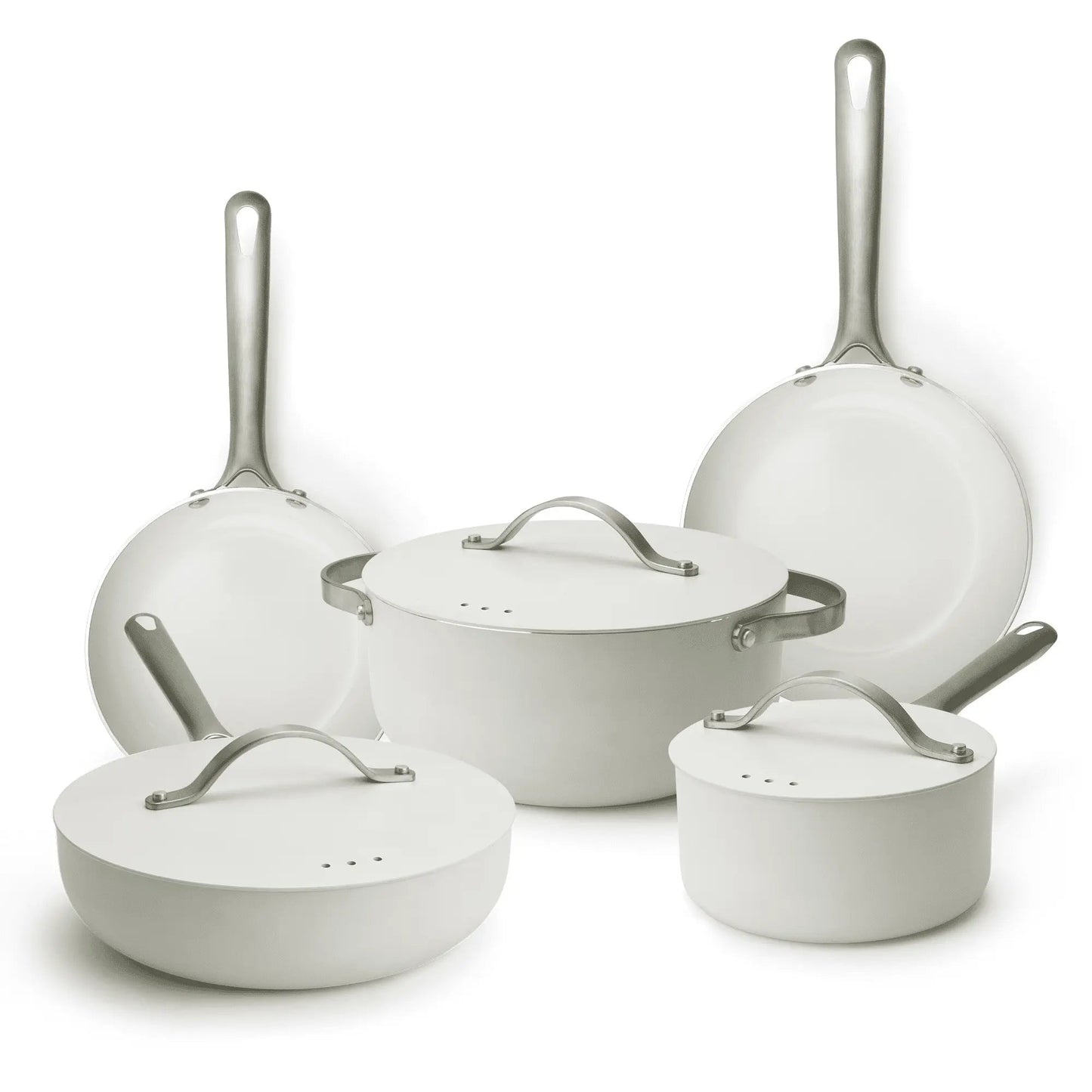 Ceramic Nonstick 8-Piece Cookware Set